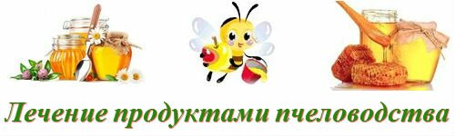 лечение продуктов пчеловодства